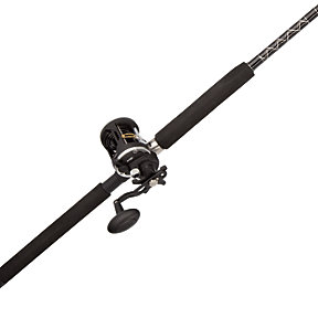 Rod/Reel, Rival Level Wind 370Yd/30Lb 6'6"