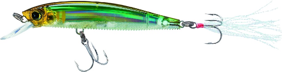 Lure, 3DB Jerkbait 3-1/2" 3/8oz Prism Ayu