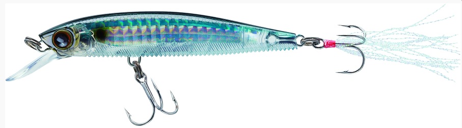 Lure, 3DB Jerkbait 3-1/2" 3/8oz Prism Shad