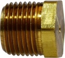 Plug, Hex Head Brass 3/8" NPT Male Tapered