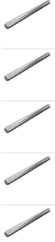 Threaded Rod, Stainless Steel A4 M24 x 1000mm Red-End