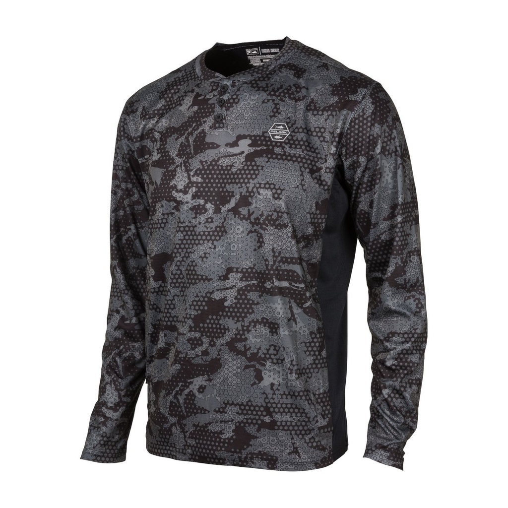 T-Shirt, Men's L/S Patrol Henley Performance