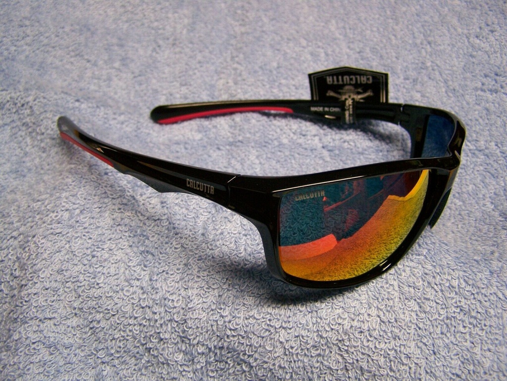 Sunglasses, Inlet Black Fr/Orange Lens