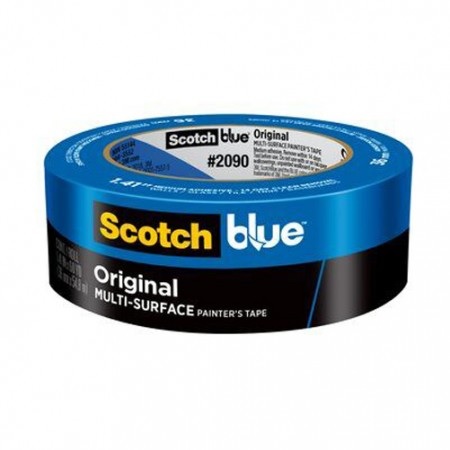 Masking Tape, MultiSurface 1" Blue Length:60Yd #2090