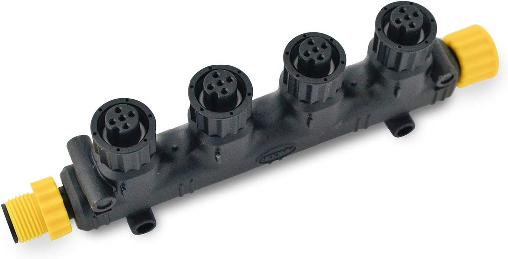 Tee Connector, Four Way NMEA 2000