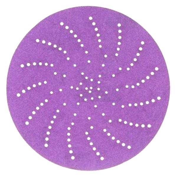 Sanding Disc, 6" Hookit G:320 Purple MultiHole