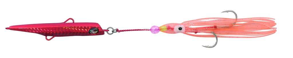 Jig, Rock Rover Metal 4-1/2' 2/0 Hook Size Red