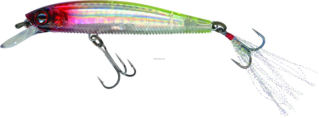 Lure, 3DB Jerkbait 3-1/2" 3/8oz Prism Clown