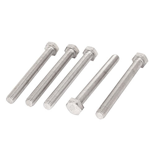 Hex Head Screw, Stainless Steel A4 M8 x 20 Full Thread