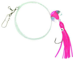 Rig, Spin Glow Fluke Pink Squid