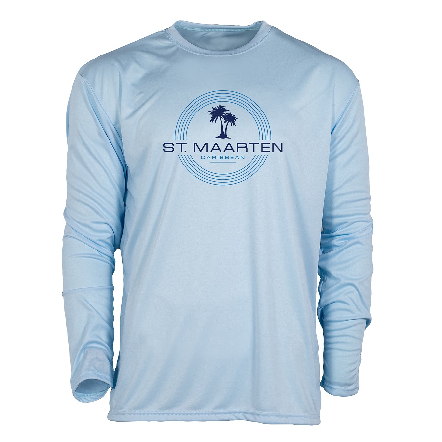 Rash Guard, UV Unisex SXM Logo Tree Design L/S