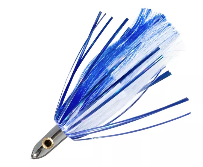 Lure, Flash Ilander Trolling 8-/14" 2-1/2oz Blue/White