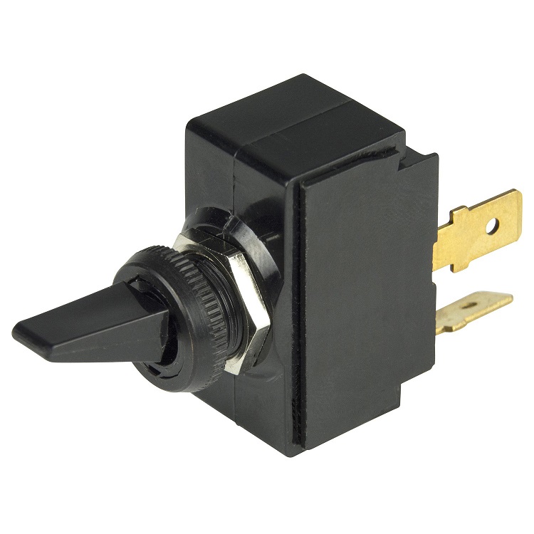 Toggle Switch,  Nylon SPST On-Off 25A 12V