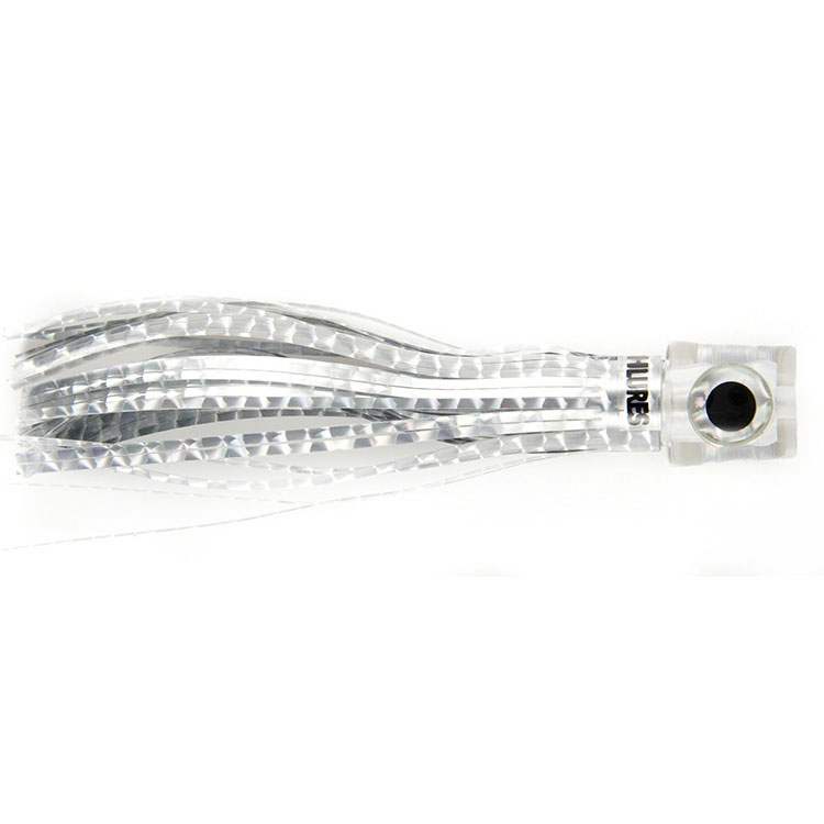 Lure, Lil Stubby 5-1/2" Silver Rigged