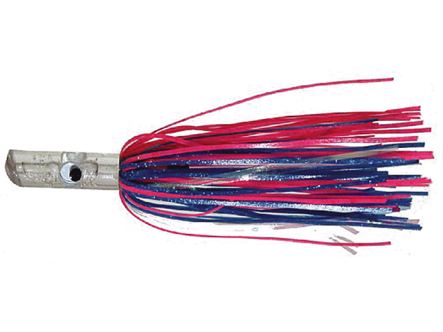 Lure, Lil' Swimmer 5-3/4" Blue Pink Rigged