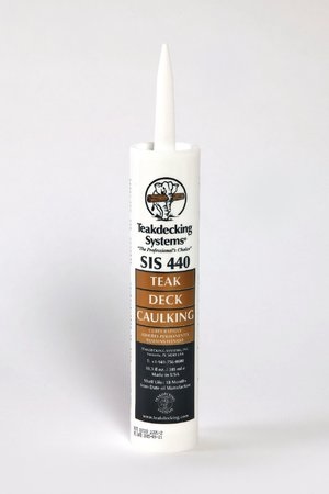 Teak Deck Caulking, White 10.3oz