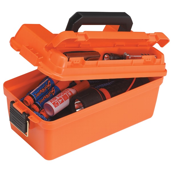 Box, Marine Dry Storage 15 x 8 x 6" Orange