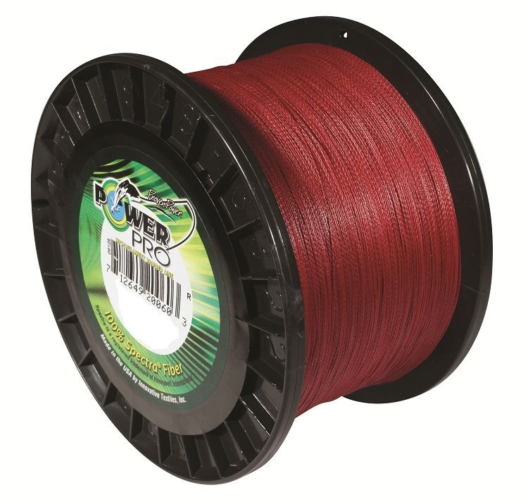 Braid, PowerPro 10lb X 300Yd Red