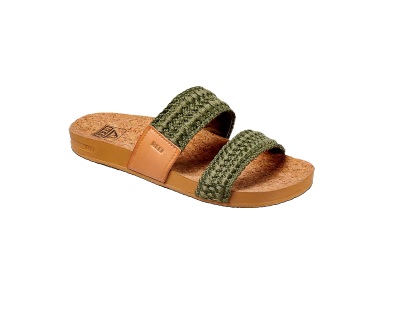 Sandals, Women's Cushion Vista Thread Olive