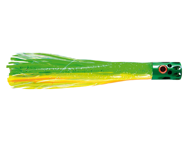 Lure, Magnum Turbo Whistler 7" 2oz Green Chartreuse Or