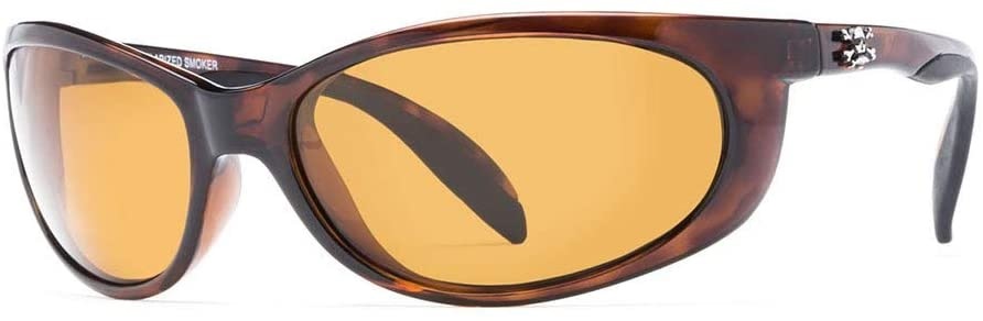 Sunglasses, Smoker Tortoise Frame/Amber Lens