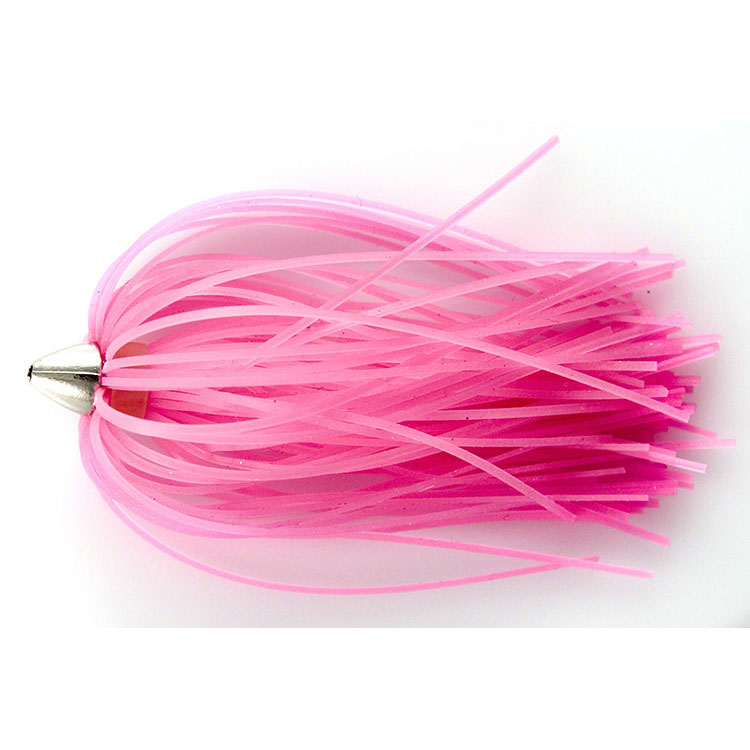 Lure, King Buster 2-1/2" 1/8oz Head Pink Glow