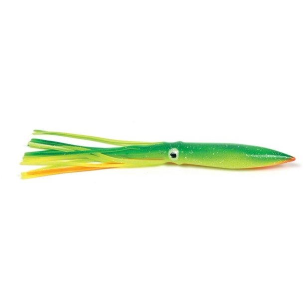 Lure, Squid Skirt Bulb Head 6" Zucchini 10/Pk