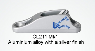 Clamcleat, Racing Junior Up to 6mm Aluminum