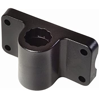 Rod Holder, Side Mount Black