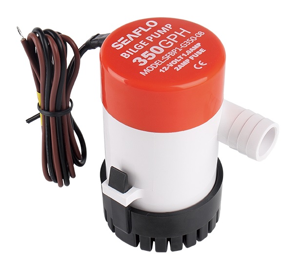 Bilge Pump, Submersible Non-Automatic 01 Series 12V 350GpH