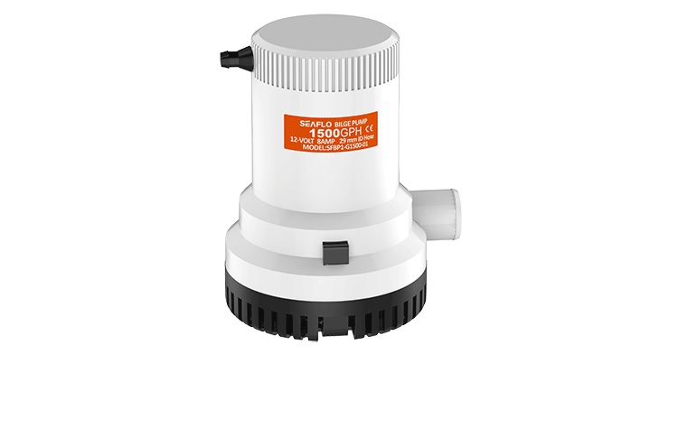 Bilge Pump, Submersible Non-Automatic 01 Series 12V 1500GpH