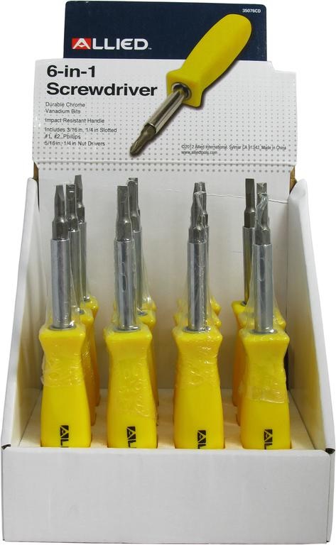 Screwdriver, 6 in 1 Tool