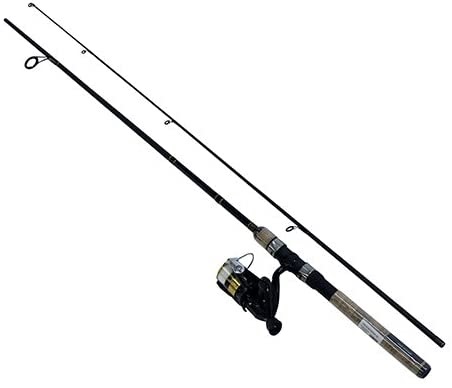 Rod/Reel, Spin D-Shock Pre-Mounted Fast 6' 2Pc