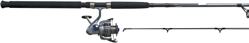 Rod/Reel, Spin Blue Runner Med Hvy Sz:80 12' 2Pc