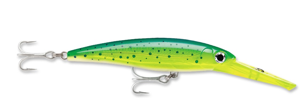 Lure, X-Rap Magnum Length:5-1/2" Depth:20' Dorado