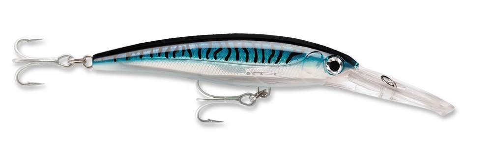 Lure, X-Rap Magnum Length:5-1/2" Depth:20' Silver Blue Mackerel