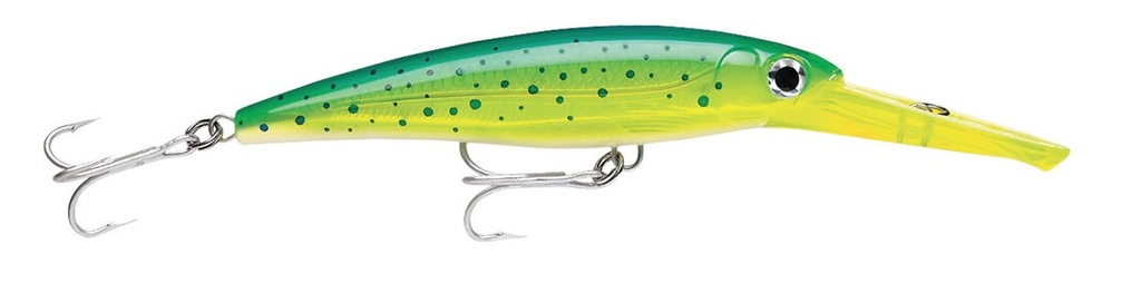 Lure, X-Rap Magnum Length:6-1/4" Depth:30' Dorado