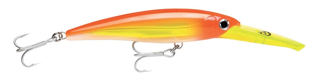 Lure, X-Rap Magnum Length:6-1/4" Depth:30' Hot Head