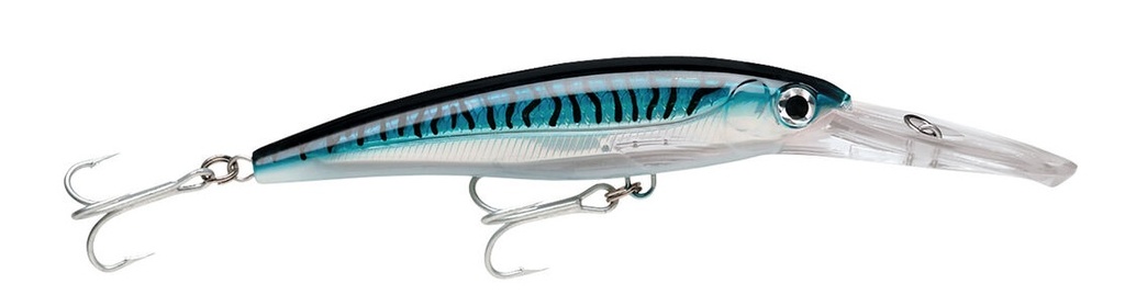 Lure, X-Rap Magnum Length:6-1/4" Depth:30' Silver Blue Mackerel