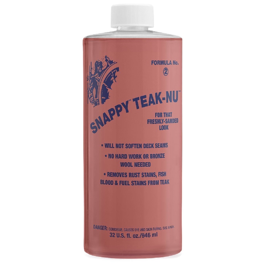 Teak Cleaner, Snappy Teak Nu #2 Quart