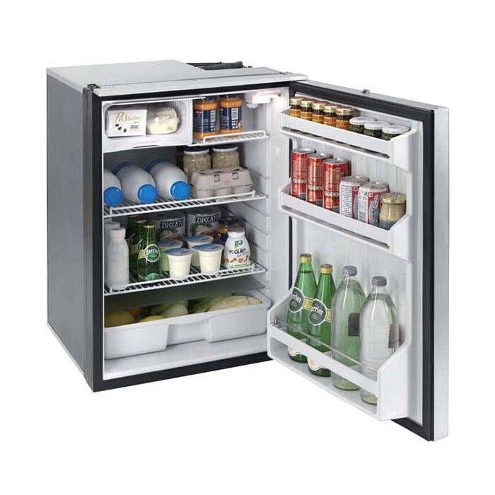 Refrigerator, 130Lt AC/DC Elegance Silver