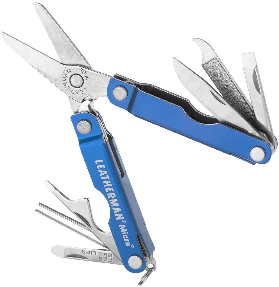 Leatherman Tool, Micra Tool Blue 10 Tools