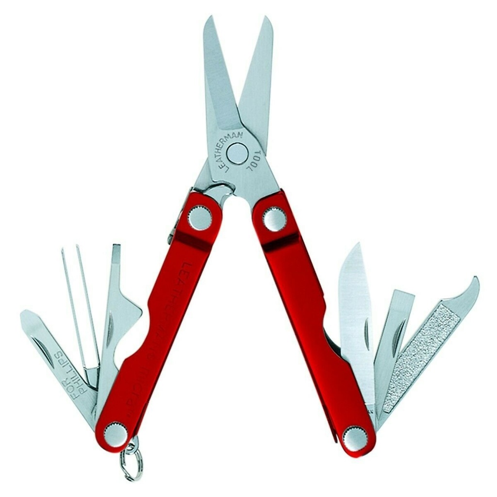 Leatherman Tool, Micra Tool Red 10 Tools