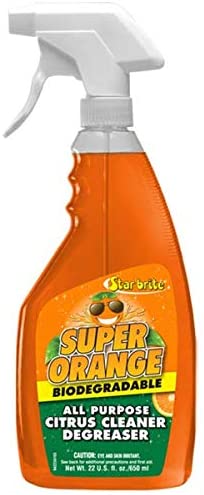 Cleaner Degreaser, Super Orange Biodegradable All Purpose 22oz Spray Bottle