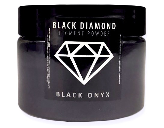 Mica Powder, Pigment Black Onyx 4oz