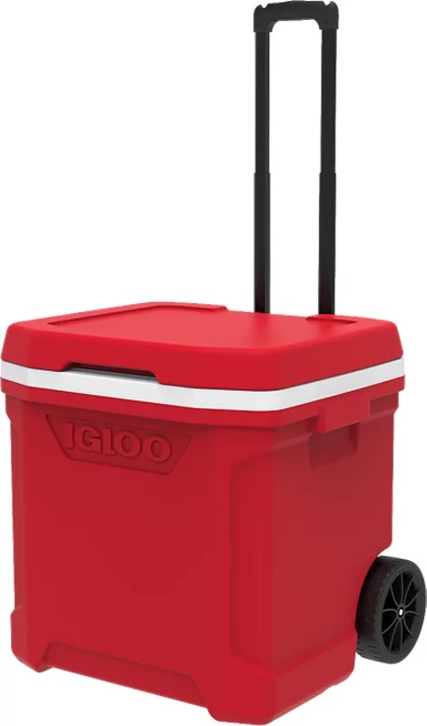 Cooler, Latitude Roller 60Qt Red