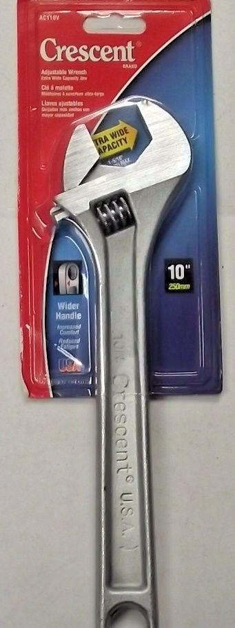 Adjustable Wrench, 10" Crescent