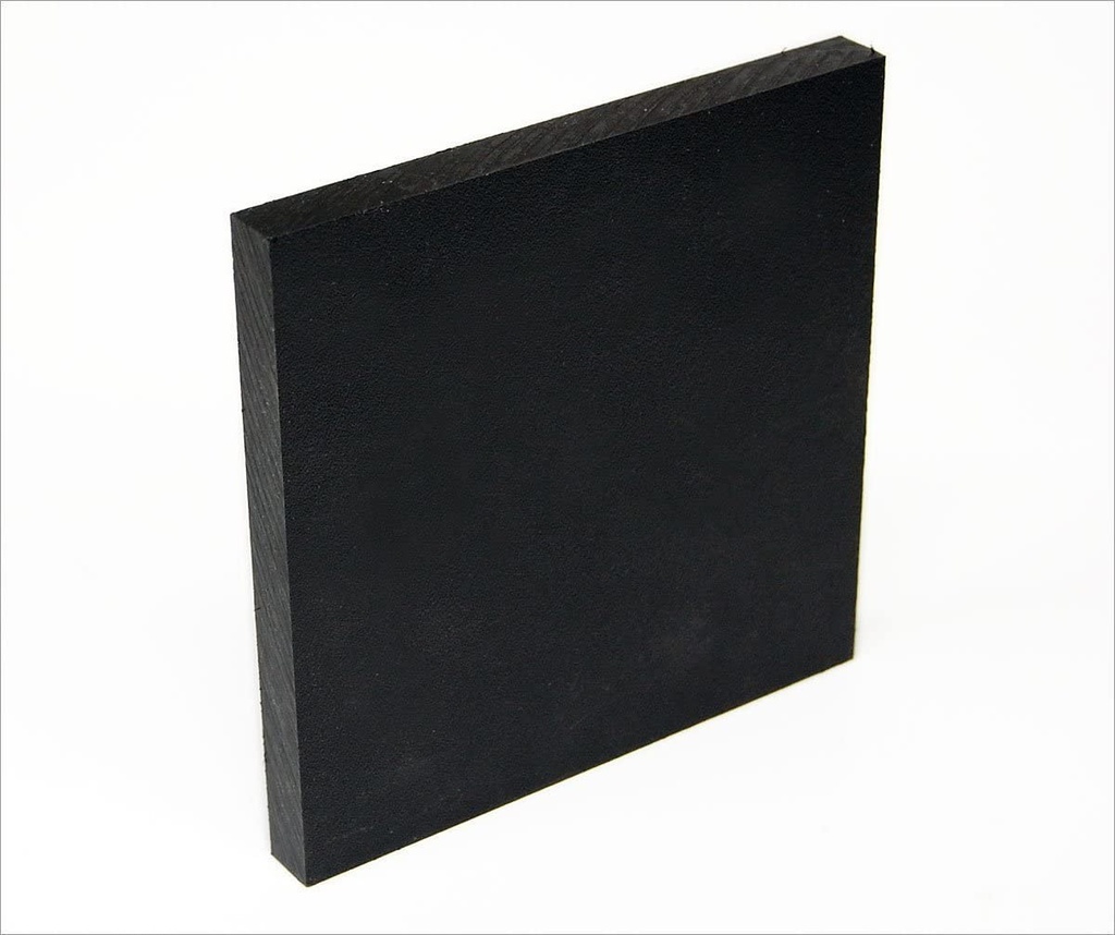 Starboard Sheet, 1/4" Width 4.5' Length:8' Black /LF