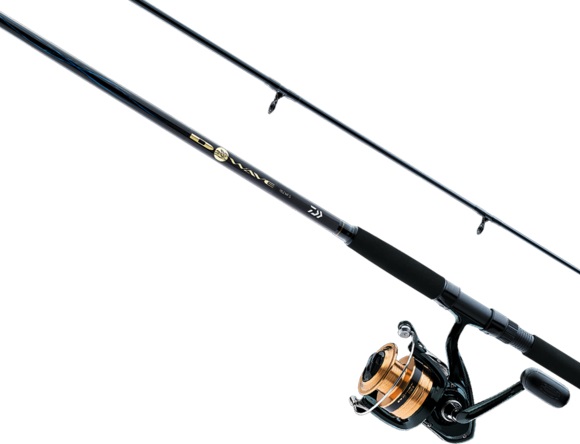 Rod/Reel, D-Wave Premounted Medium 9' 2Pc