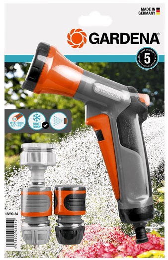 Spray Nozzle, Classic Watering Set for 1/2" or 5/8" Hose